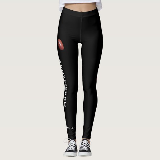 KIES UW Leggings van het Team van het Football VAN (Voorkant)