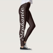 KIES UW Leggings voor aangepaste kleuren met naam (Rechts)