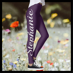 KIES UW Leggings voor aangepaste kleuren met naam