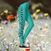 KIES UW Leggings voor aangepaste kleuren met naam