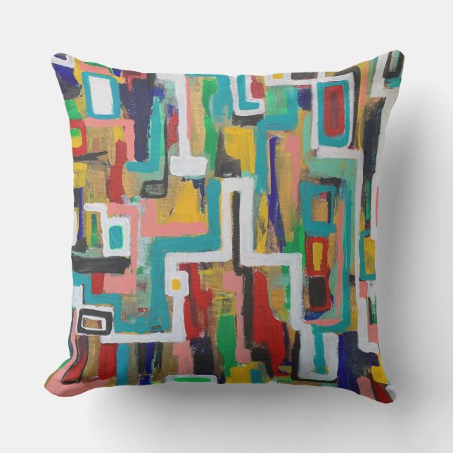 Kies uw pad 20 x 20 outdoor Sierkussen (Voorkant)