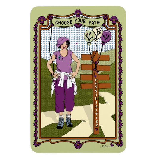 Kies uw pad_A_4x6 koelkast Magnet Magneet (Verticaal)