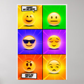 Kies uw persoonlijkheid (mat) poster