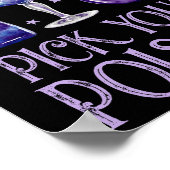 Kies uw Poison Halloween Cocktail Drinken Poster (Hoek)