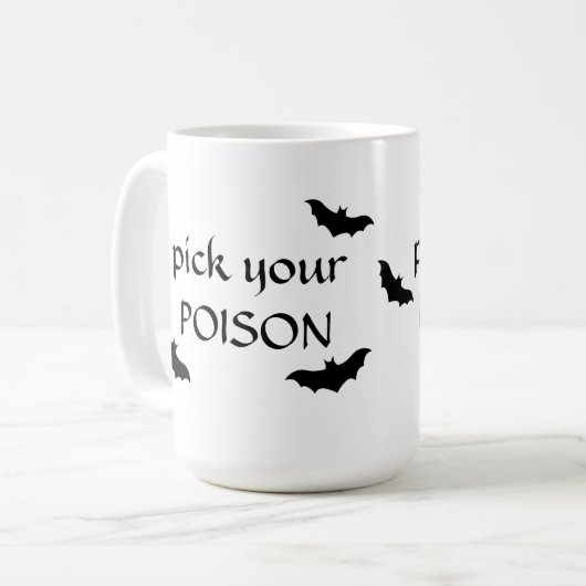 Kies uw POISON Halloween Mok (Voorkant links)
