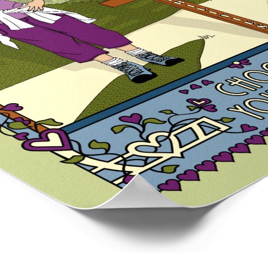 Kies uw Poster Path_A_8x10 (Hoek)