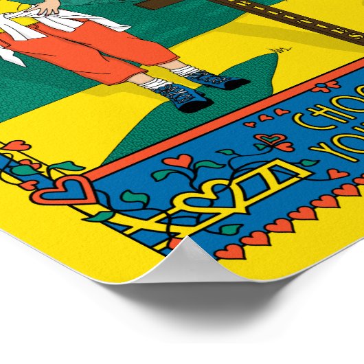 Kies uw Poster Path_B_8x10 (Hoek)