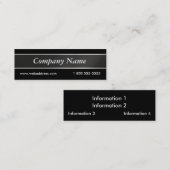 Kies uw professionele kleurenVisitekaartjes Mini Visitekaartje (Voorkant / Achterkant)