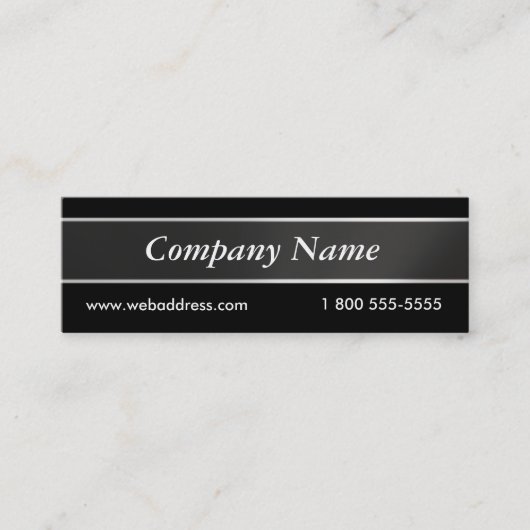 Kies uw professionele kleurenVisitekaartjes Mini Visitekaartje (Voorkant)