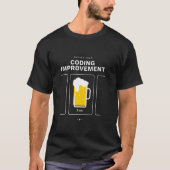 Kies uw programma voor het verbeteren van de coder t-shirt (Voorkant)