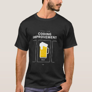 Kies uw programma voor het verbeteren van de coder t-shirt