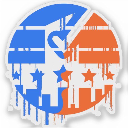 Kies uw toekomst sticker (Voorkant)