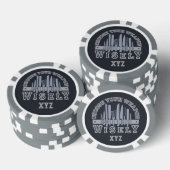 Kies uw wapen aangepaste poker chips (Opstapeling)