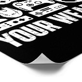 Kies uw wapen - Gamer Video Game Lover Gaming Poster (Hoek)