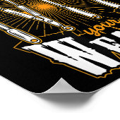 Kies uw wapen grill gebruiksvoorwerpen Grappig BBQ Poster (Hoek)