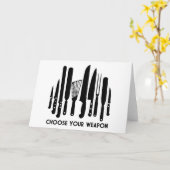 Kies Uw Wapen Kaart (Gele Bloem)