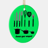 kies uw wapen keramisch ornament (Rechts)