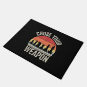 Kies uw weapon grappige stukken deurmat (Schuin)