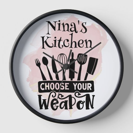 Kies uw Weapon Kitchen Tools Pink Splash (Voorkant)