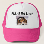 Kies van het strooisel trucker pet (Voorkant)