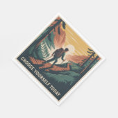 Kies Vandaag Jezelf Servet (Hoek)