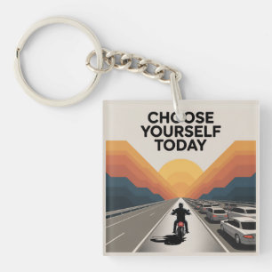 Kies Vandaag Jezelf Sleutelhanger
