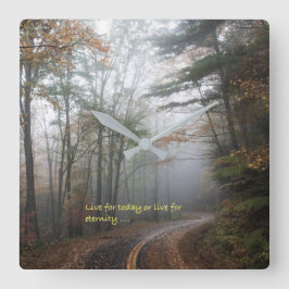 "Kies" Vierkante Klok