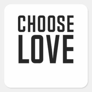 Kies Vierkante Sticker