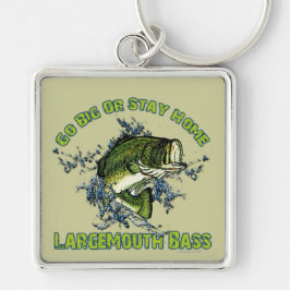 Kies voor Big or Blijf thuis Sleutelhanger