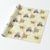 Kies voor blijdschap; kies voor vreugde; maar bid cadeaupapier (Uitgerold)