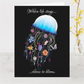 Kies voor bloei aanmoediging pleisters kaart (Gele Bloem)