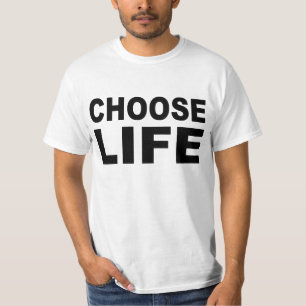 Kies voor de jaren tachtig t-shirt