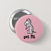 Kies voor de juiste muis ronde button 5,7 cm (Voorkant /achterkant)