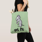 Kies voor de juiste muis tote bag (Dichtbij)
