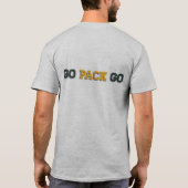 Kies voor de luid Lambeau Go Pack Go T-shirt (Achterkant)