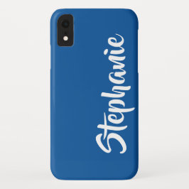 Kies voor de naam Kleurenblauw minimalistisch jumb Case-Mate iPhone Case