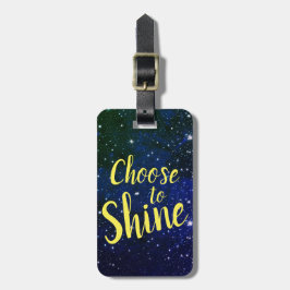 Kies voor de Shine Stars Cosmos Bagagelabel