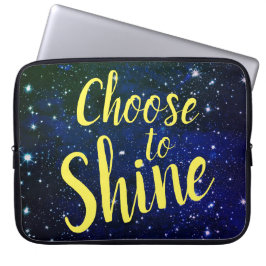 Kies voor de Shine Stars Cosmos Laptop Sleeve
