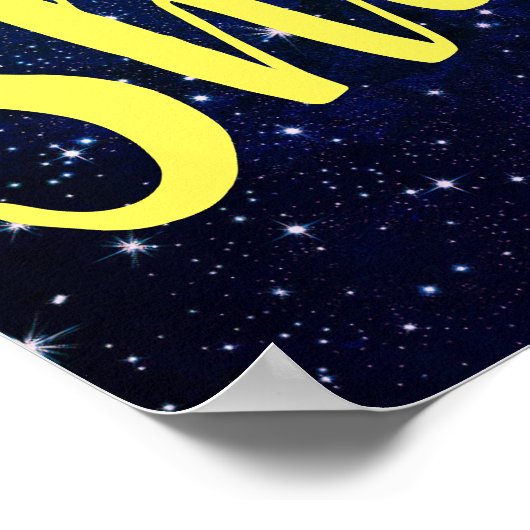 Kies voor de Shine Stars Cosmos Poster (Hoek)