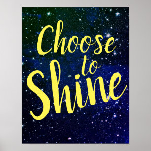 Kies voor de Shine Stars Cosmos Poster