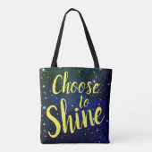 Kies voor de Shine Stars Cosmos Tote Bag (Achterkant)