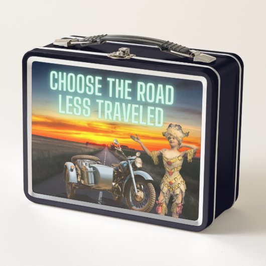 Kies voor de weg die minder onderweg is, anders ge (Voorkant)