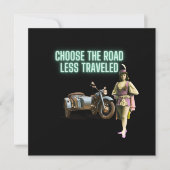 Kies voor de weg die minder onderweg is, anders ge (Voorkant)