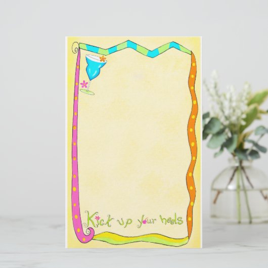 Kies voor de witte kerrie van Heels Briefpapier (Staand voorkant)