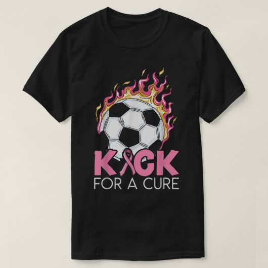 Kies voor een crème voor voetkankerwaren van voetg t-shirt (Design voorkant)