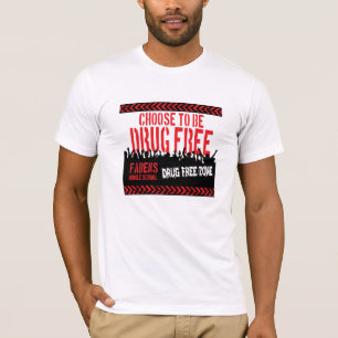 Kies voor een drugsvrij t-shirt
