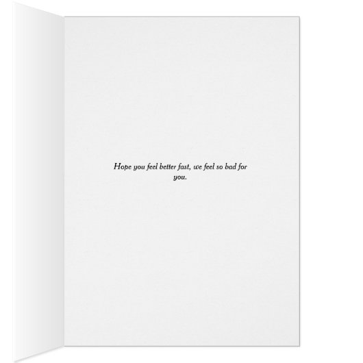 Kies voor een goede Kaart voor elke witte kleine h (Binnen (Rechts))