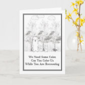 Kies voor een goede Kaart voor het kleuren van kin (Gele Bloem)