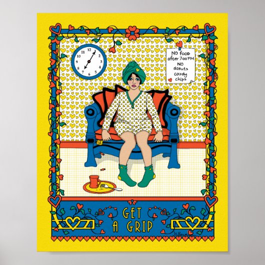 Kies voor een Poster met Grip_B_8x10 (Voorkant)