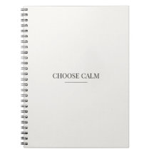 Kies voor een rustig notitieboek – Minimalistische